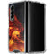 Tom Wood Fire Stalker Wolf Galaxy Z Fold4 5G Clear Case