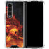 Tom Wood Fire Stalker Wolf Galaxy Z Fold4 5G Clear Case