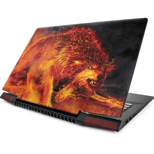 Tom Wood Fire Stalker Wolf Lenovo IdeaPad Skin