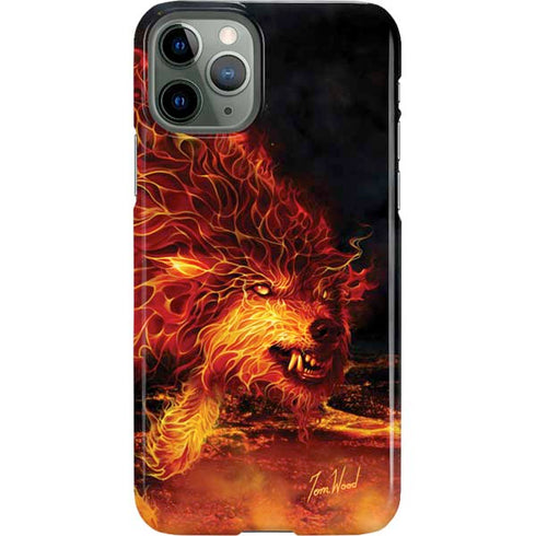Tom Wood Fire Stalker Wolf iPhone 11 Pro Lite Case