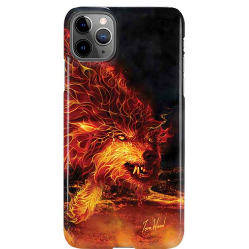 Tom Wood Fire Stalker Wolf iPhone 11 Pro Max Lite Case