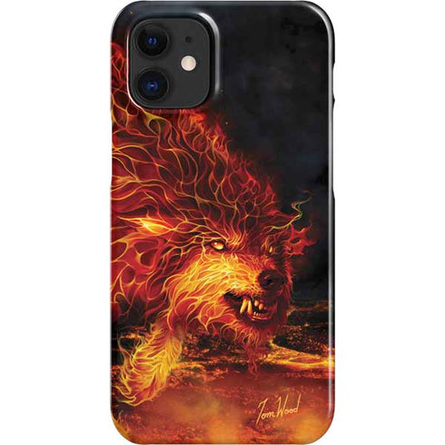 Tom Wood Fire Stalker Wolf iPhone 12 Mini Lite Case