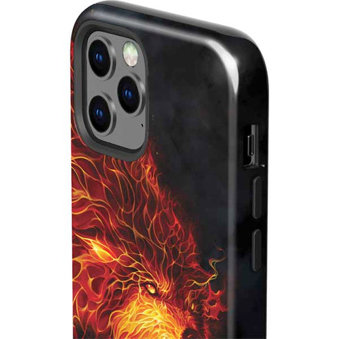 Tom Wood Fire Stalker Wolf iPhone 12 Pro Impact Case