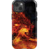 Fire Stalker Wolf by Tom Wood iPhone 15 Impact Case