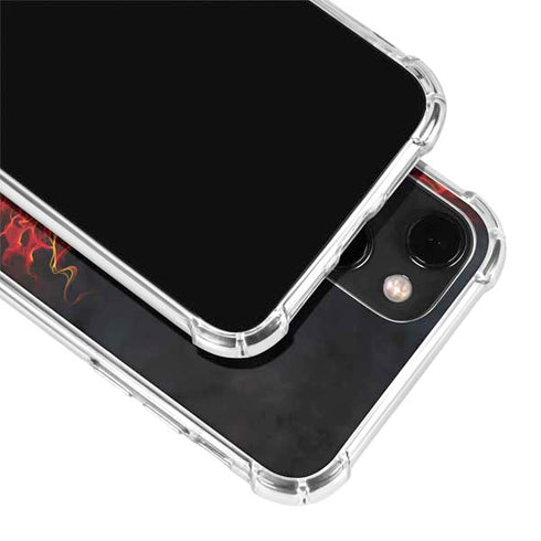 Tom Wood Fire Stalker Wolf iPhone 14 Plus Clear Case