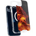 Fire Stalker Wolf by Tom Wood iPhone 15 Plus MagSafe Case
