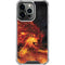 Fire Stalker Wolf by Tom Wood iPhone 15 Pro Clear Case