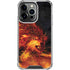 Fire Stalker Wolf by Tom Wood iPhone 15 Pro Clear Case
