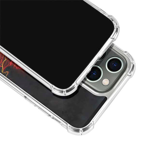 Fire Stalker Wolf by Tom Wood iPhone 15 Pro Max Clear Case