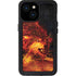 Fire Stalker Wolf by Tom Wood iPhone 15 Waterproof Case