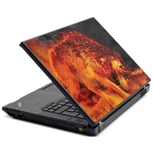 Tom Wood Fire Stalker Wolf Lenovo T420 Skin