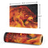Fire Stalker Wolf by Tom Wood Gaming Mouse Pad