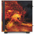 Tom Wood Fire Stalker Wolf NZXT H510 Compact ATX Mid-Tower Case Skin