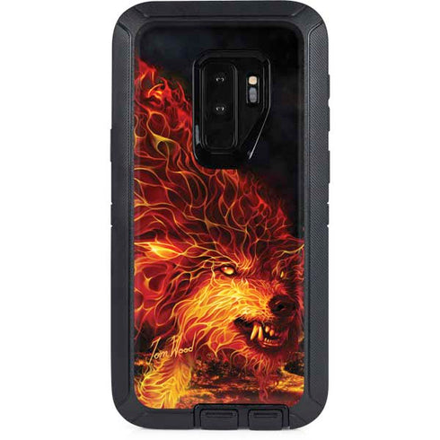 Tom Wood Fire Stalker Wolf Otterbox Defender Galaxy Skin