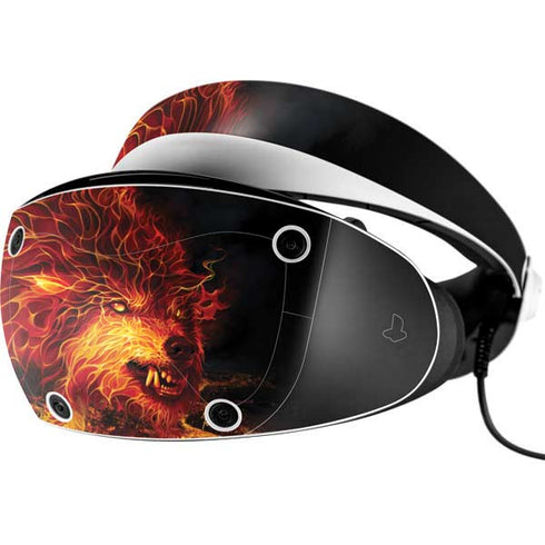 Tom Wood Fire Stalker Wolf PlayStation VR2 Skin