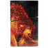 Fire Stalker Wolf by Tom Wood PS5 Slim Disk Console Skin