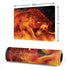 Fire Stalker Wolf by Tom Wood Gaming Mouse Pad