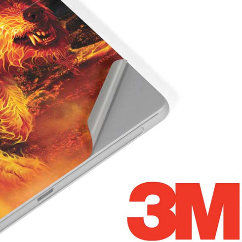 Tom Wood Fire Stalker Wolf Surface Go Skin