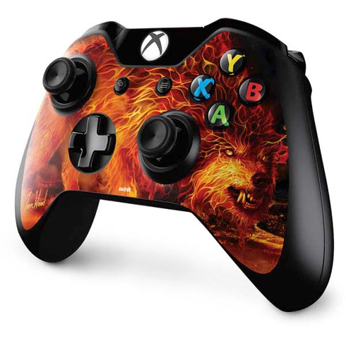 Tom Wood Fire Stalker Wolf Xbox One Controller Skin