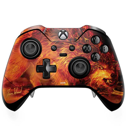 Tom Wood Fire Stalker Wolf Xbox One Elite Controller Skin