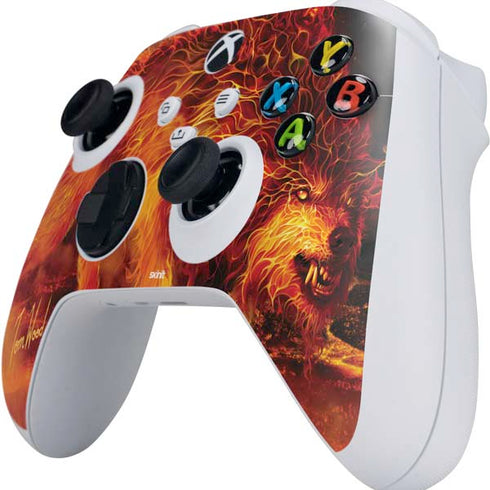 Tom Wood Fire Stalker Wolf Xbox Series S Controller Skin