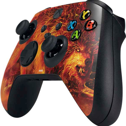 Tom Wood Fire Stalker Wolf Xbox Series X Controller Skin