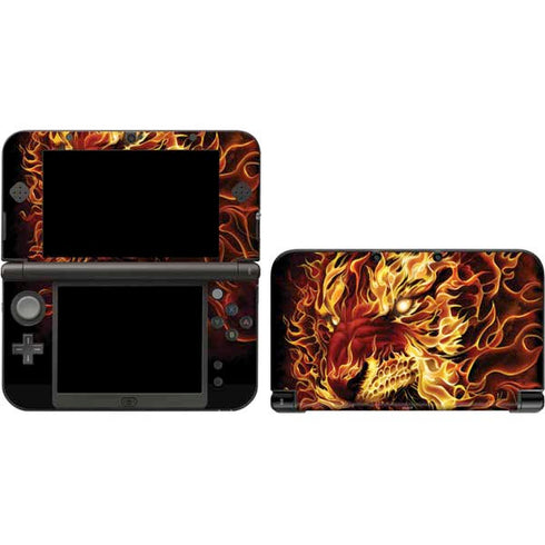Tom Wood Fire Tiger 3DS XL 2015 Skin