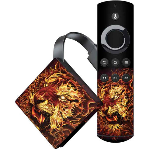 Tom Wood Fire Tiger Amazon Fire TV Skin
