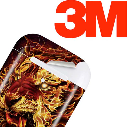 Tom Wood Fire Tiger Apple AirPods 2 Skin
