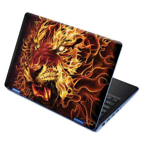 Tom Wood Fire Tiger Aspire R11 11.6in Skin