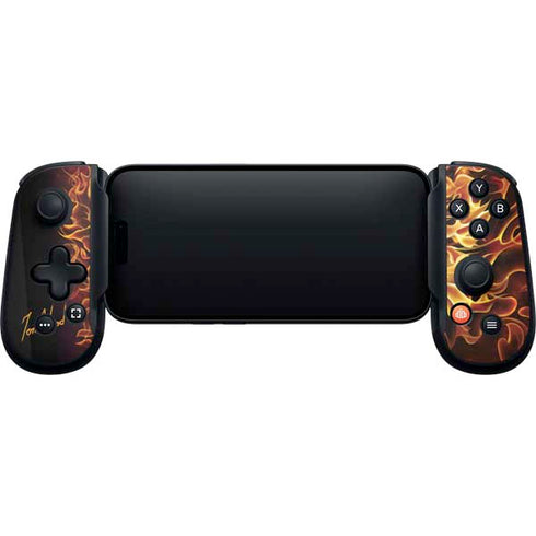 Fire Tiger by Tom Wood Backbone One for iPhone Game Controller Skin