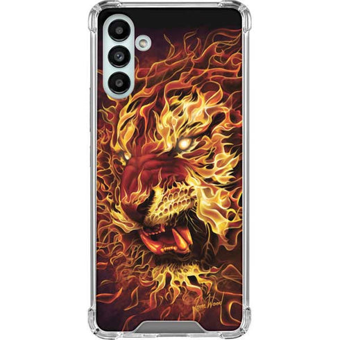 Tom Wood Fire Tiger Galaxy A13 5G Clear Case