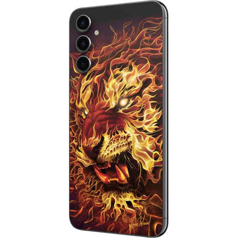 Tom Wood Fire Tiger Galaxy A14 5G Skin