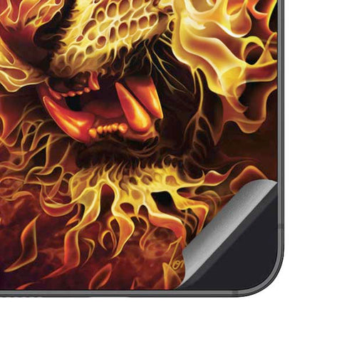 Tom Wood Fire Tiger Galaxy A14 5G Skin