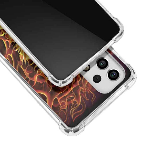 Tom Wood Fire Tiger Galaxy A53 5G Clear Case