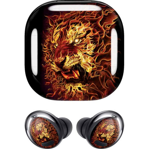 Tom Wood Fire Tiger Galaxy Buds Pro Skin