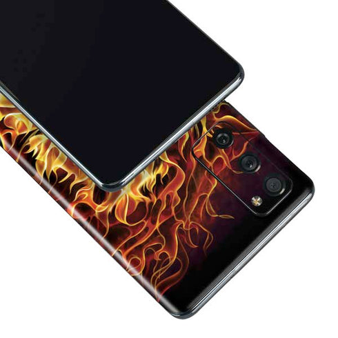 Tom Wood Fire Tiger Galaxy S20 Fan Edition Skin