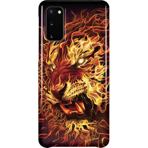 Tom Wood Fire Tiger Galaxy S20 Lite Case