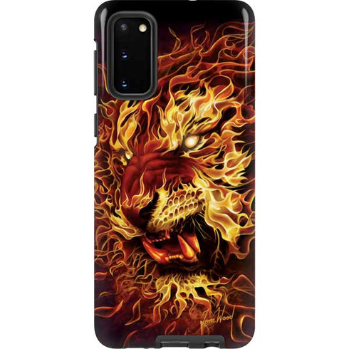Tom Wood Fire Tiger Galaxy S20 Pro Case