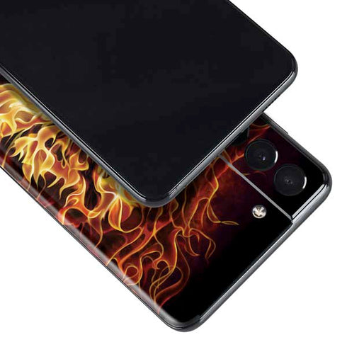 Tom Wood Fire Tiger Galaxy S21 Plus 5G Skin