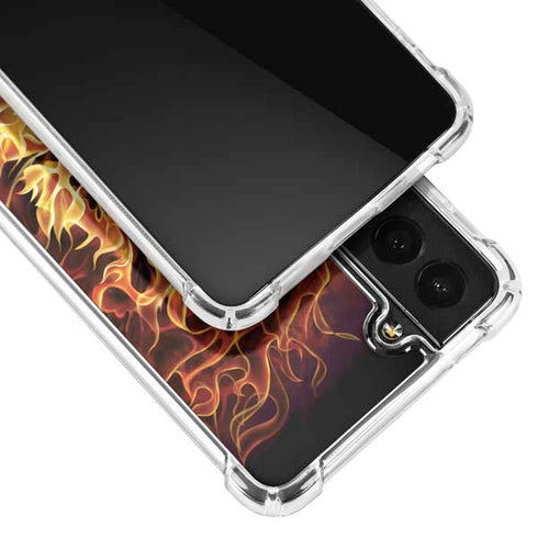 Tom Wood Fire Tiger Galaxy S22 Clear Case