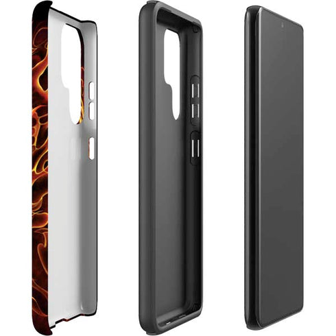 Tom Wood Fire Tiger Galaxy S22 Ultra Pro Case