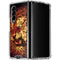 Tom Wood Fire Tiger Galaxy Z Fold4 5G Clear Case