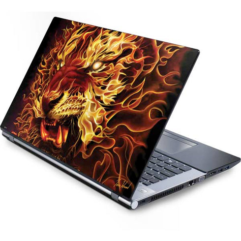 Tom Wood Fire Tiger Generic Laptop Skin