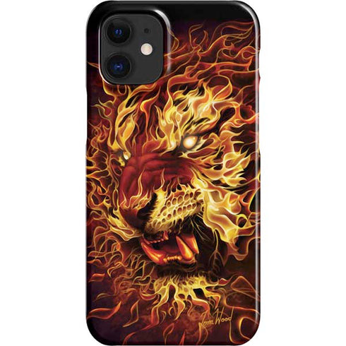 Tom Wood Fire Tiger iPhone 12 Mini Lite Case