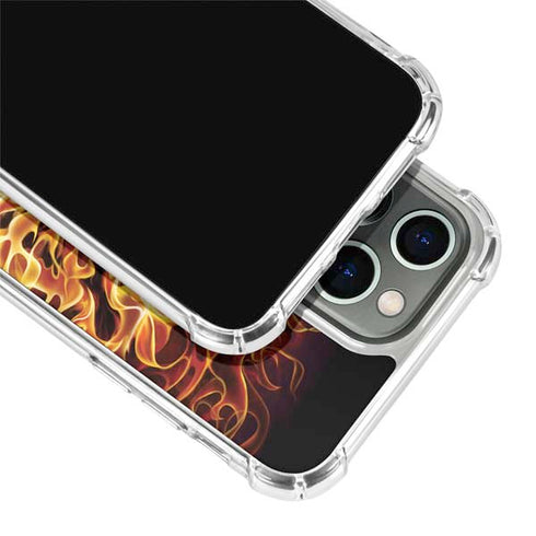 Tom Wood Fire Tiger iPhone 14 Pro Clear Case