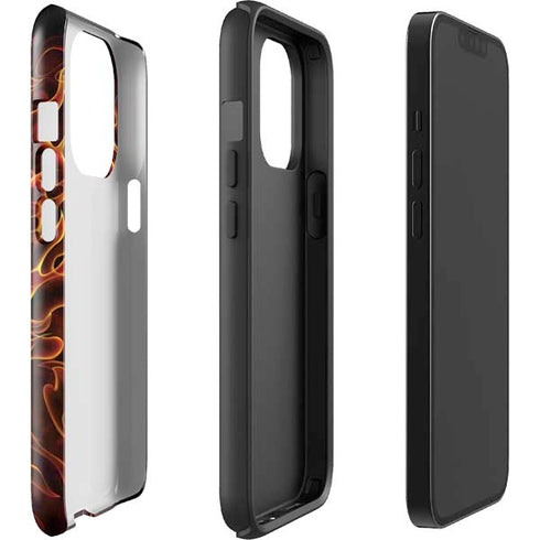 Tom Wood Fire Tiger iPhone 14 Pro Impact Case