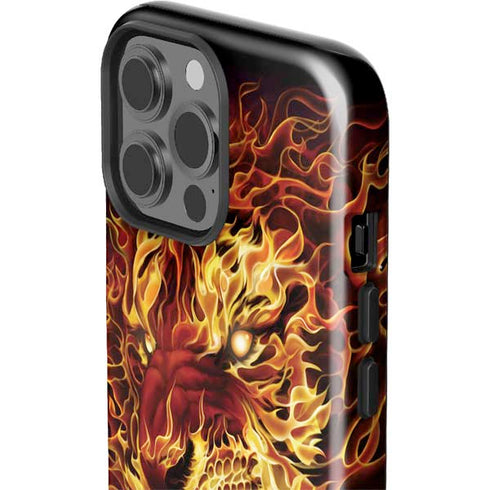 Fire Tiger by Tom Wood iPhone 15 Pro Max Impact Case