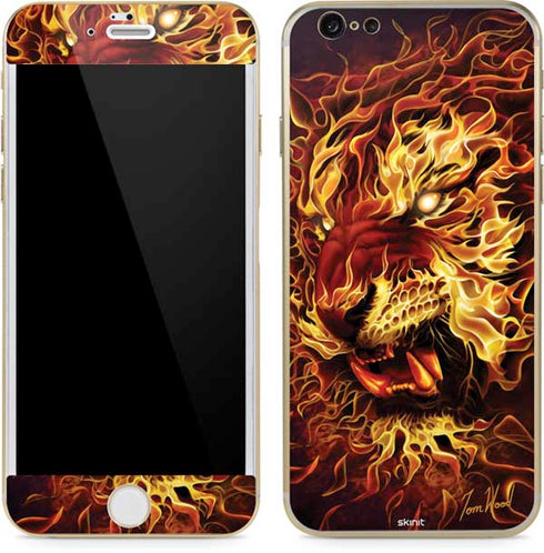 Tom Wood Fire Tiger iPhone 6/6s Skin