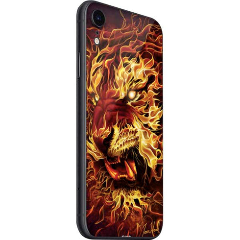 Tom Wood Fire Tiger iPhone SE (2nd & 3rd Gen) Skin